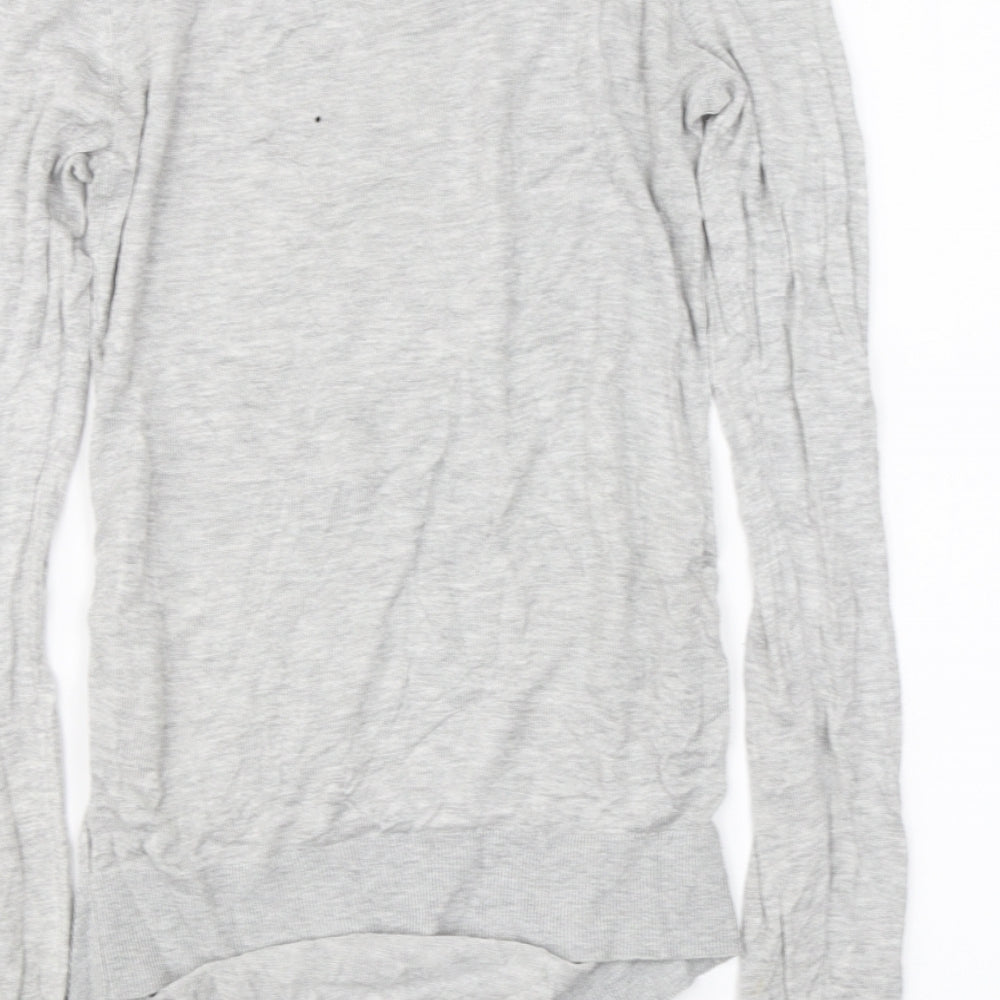 H&M Womens Grey   Pullover Jumper Size S
