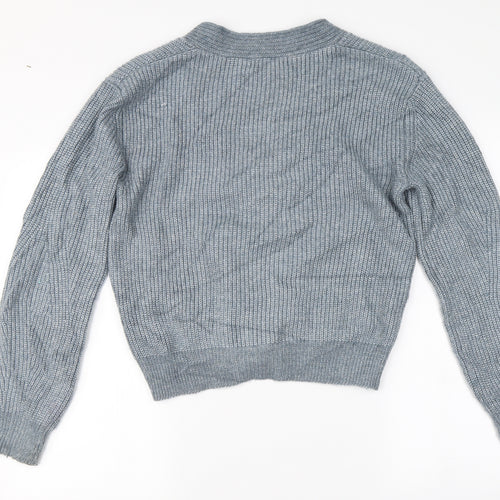 Marks and Spencer  Mens Blue   Cardigan Jumper Size S