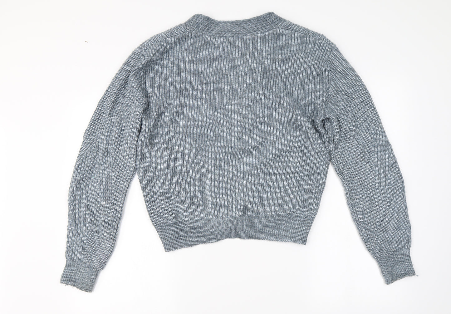 Marks and Spencer  Mens Blue   Cardigan Jumper Size S