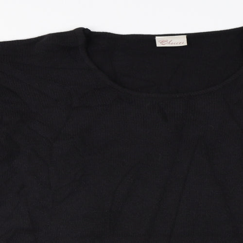 Choices  Womens Black   Pullover Jumper Size 14