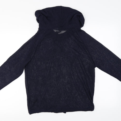 H&M  Womens Blue   Pullover Hoodie Size M