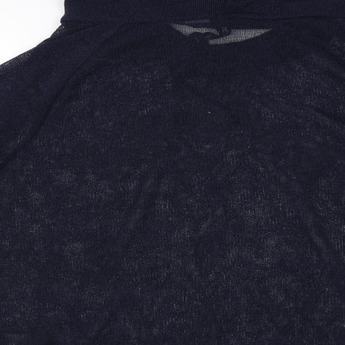 H&M  Womens Blue   Pullover Hoodie Size M