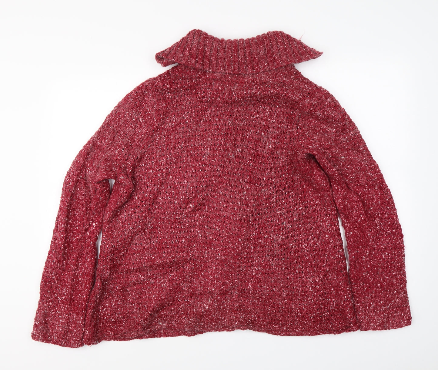 Maine New England  Womens Red   Cardigan Jumper Size 16
