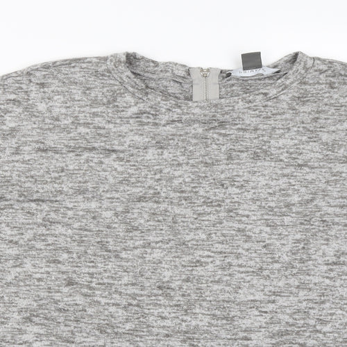 Primark Womens Grey   Henley Jumper Size S