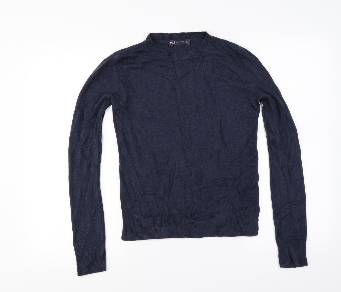 Marks and Spencer  Womens Blue   Pullover Jumper Size 8