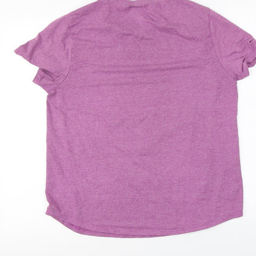 Lee Cooper  Womens Pink   Basic T-Shirt Size 12
