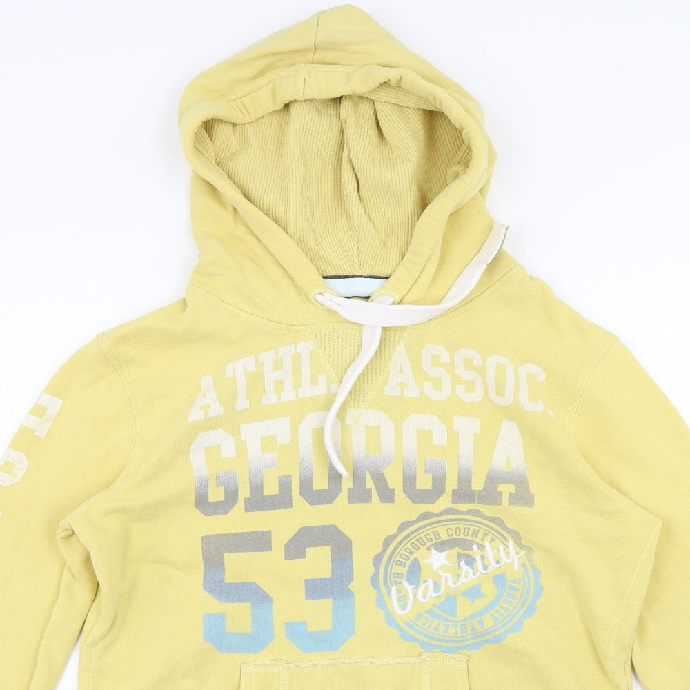 NEXT Girls Yellow   Pullover Hoodie Size 12 Years