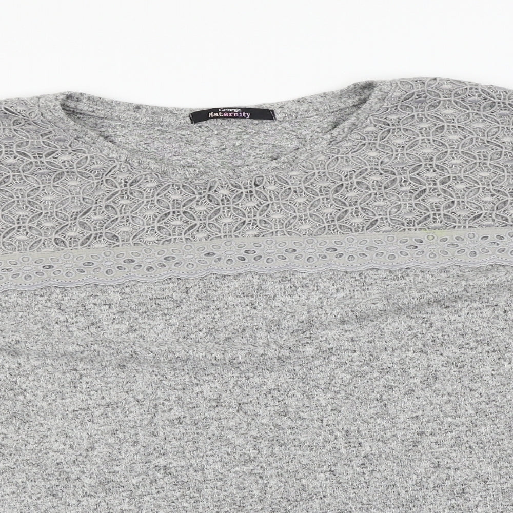 George Womens Grey   Basic T-Shirt Size 24