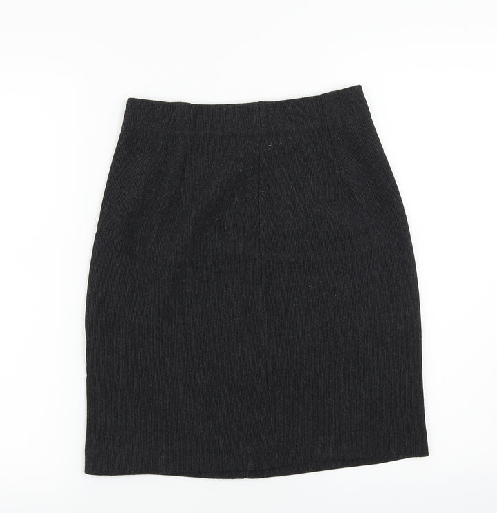 St Michaels Womens Grey   Straight & Pencil Skirt Size 10