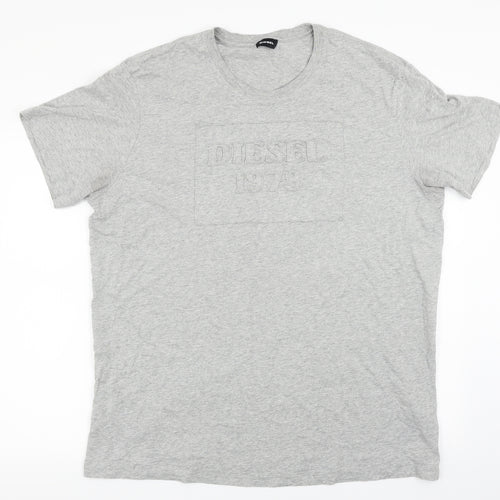 Diesel Mens Green    T-Shirt Size 2XL