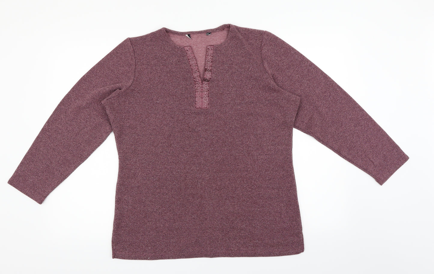 Preworn Womens Purple   Pullover Jumper Size 14