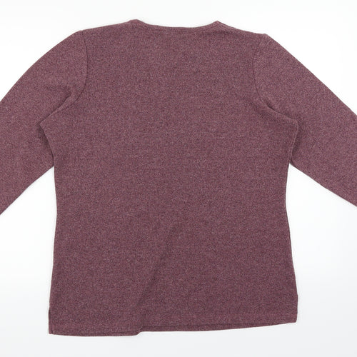 Preworn Womens Purple   Pullover Jumper Size 14