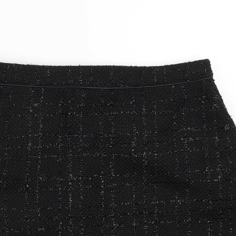 Oasis Womens Black   Straight & Pencil Skirt Size 8