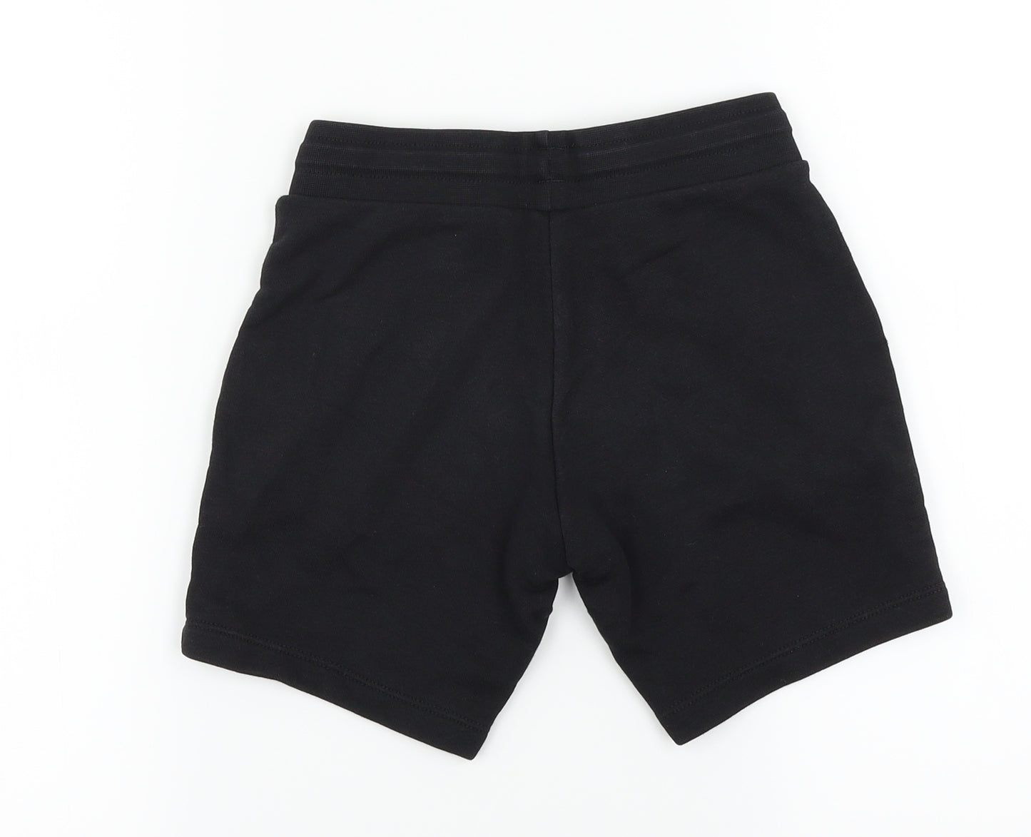 adidas Boys Black   Sweat Shorts Size 5-6 Years