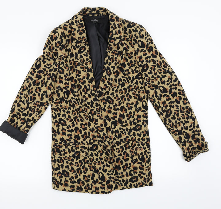 NEXT Womens Multicoloured Animal Print Jacket Blazer Size 6