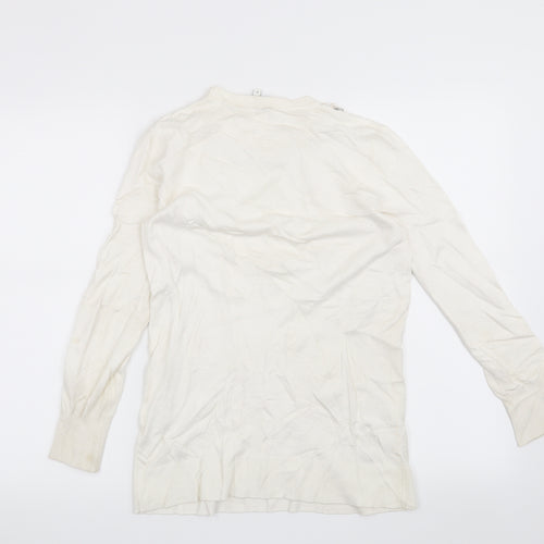 Warehouse Womens White   Pullover Jumper Size 10