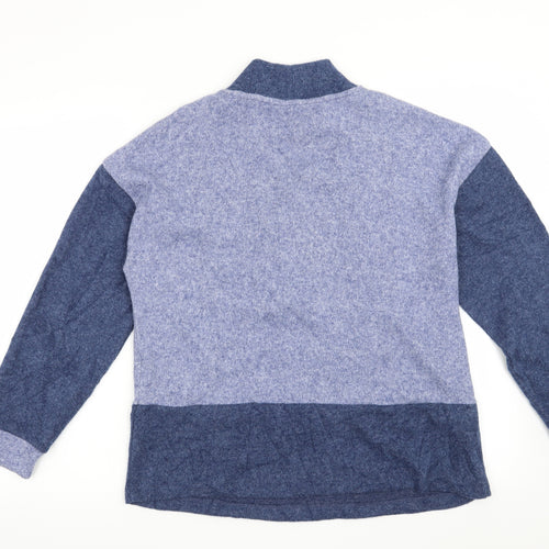 TU Womens Blue Striped  Pullover Jumper Size 10