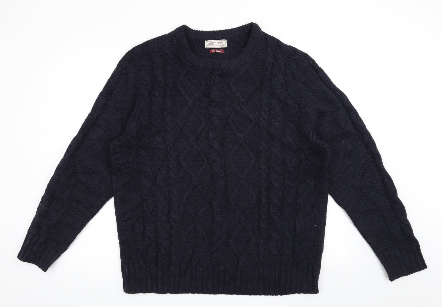 TU Mens Blue   Pullover Jumper Size XL