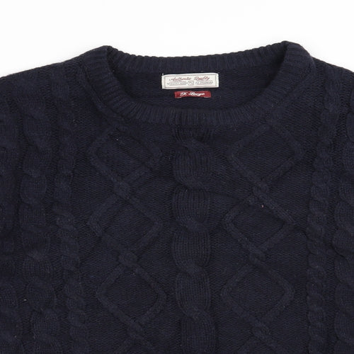 TU Mens Blue   Pullover Jumper Size XL
