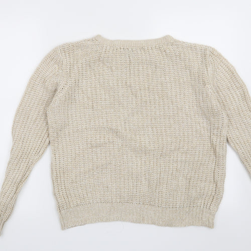 Atmosphere Womens Beige   Pullover Jumper Size 8