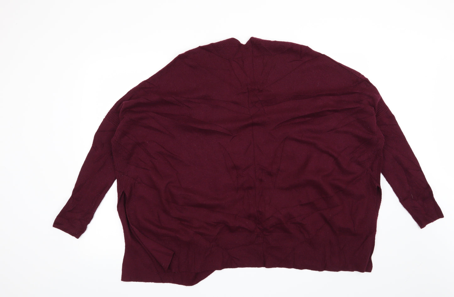 PURE Collection Womens Red   Cardigan Jumper Size M