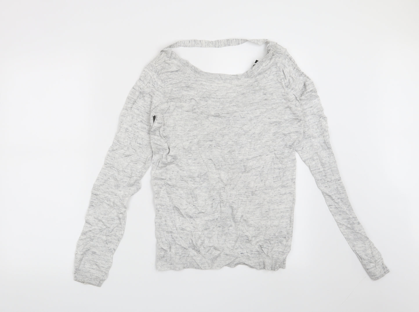 VILA Womens Grey   Pullover Jumper Size S
