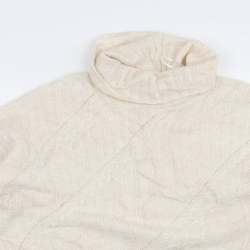 F&F Womens Beige   Pullover Jumper Size 12