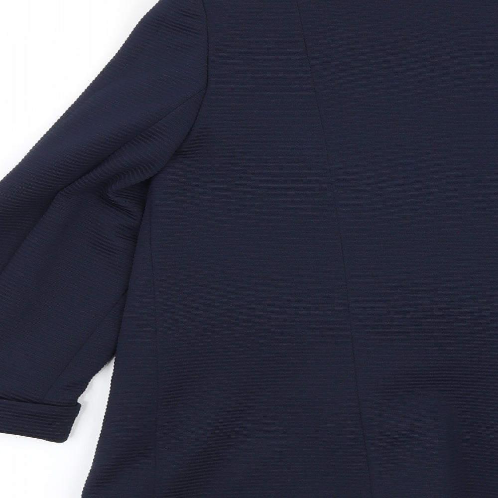 Wallis Womens Blue   Jacket Blazer Size 12