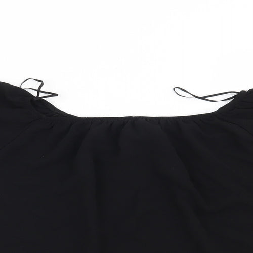 Quiz Womens Black   Basic Blouse Size 8