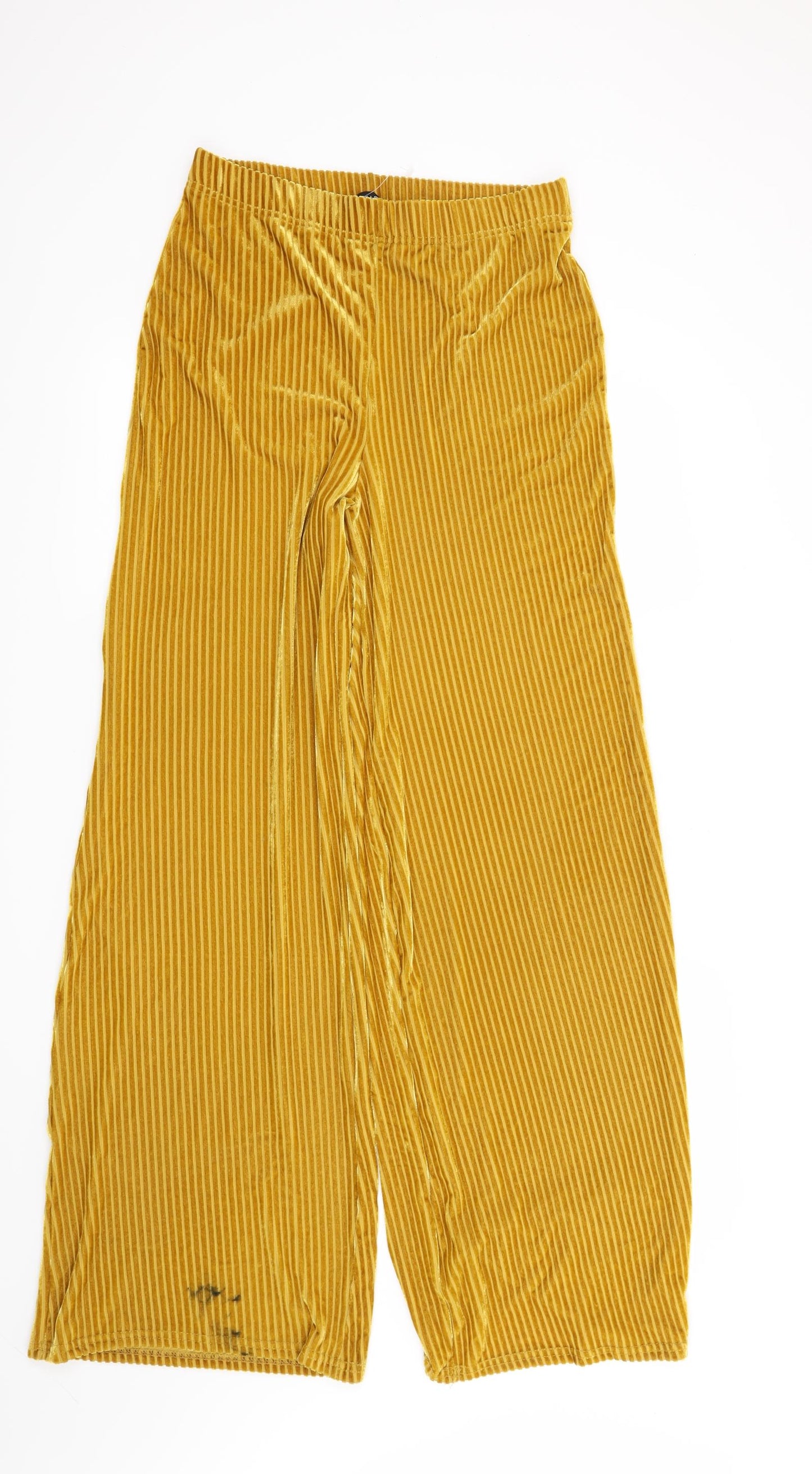 New Look Womens Yellow   Trousers  Size 12 L30 in