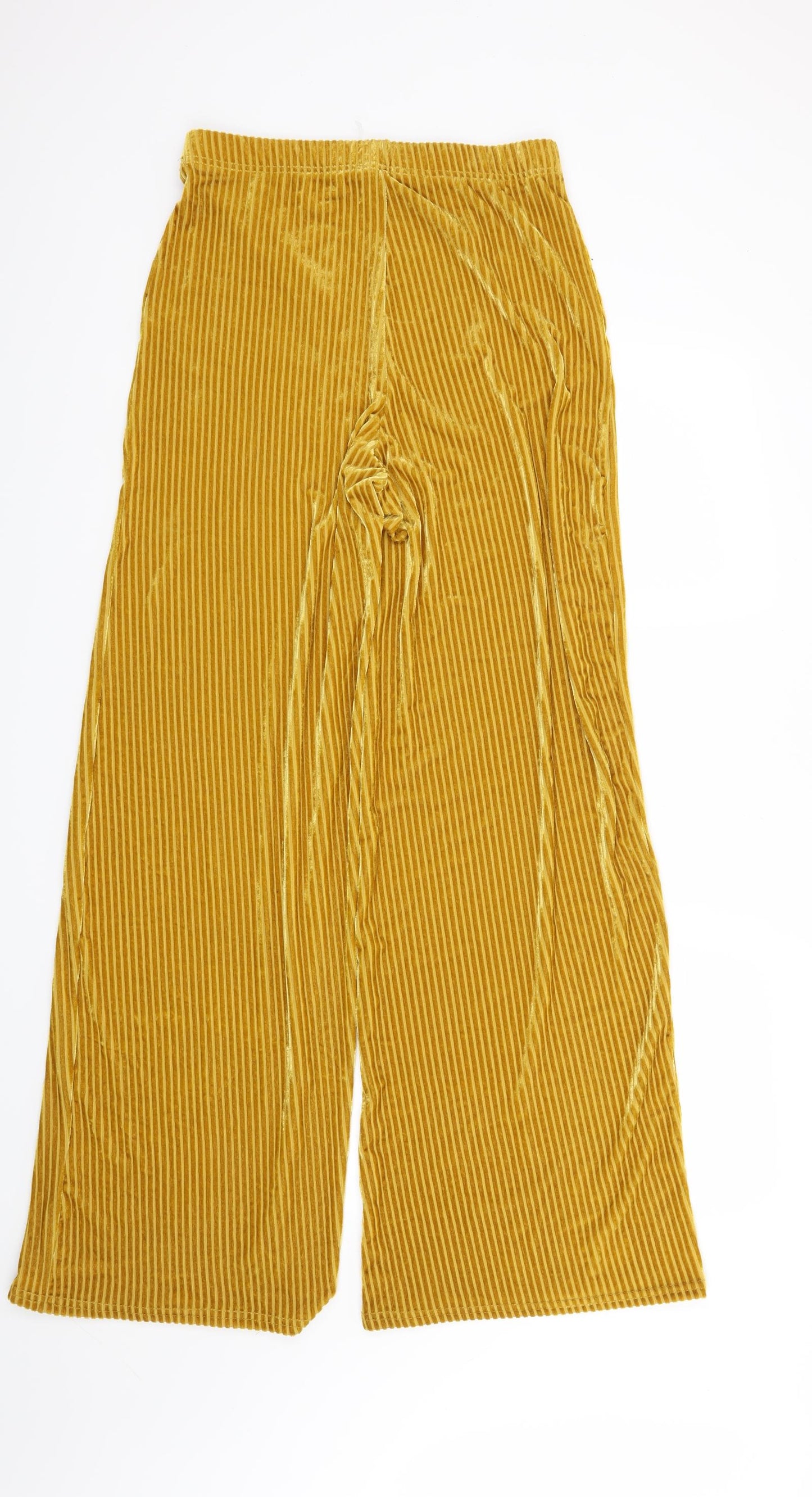 New Look Womens Yellow   Trousers  Size 12 L30 in