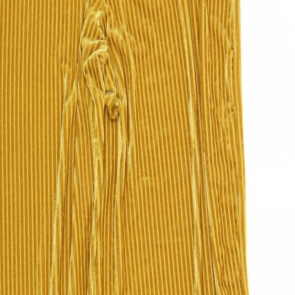 New Look Womens Yellow   Trousers  Size 12 L30 in