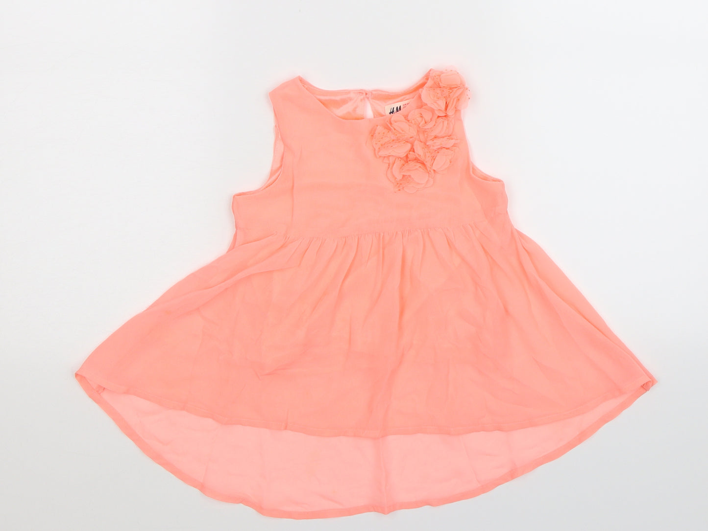 H&M Girls Pink   Fit & Flare  Size 3-4 Years