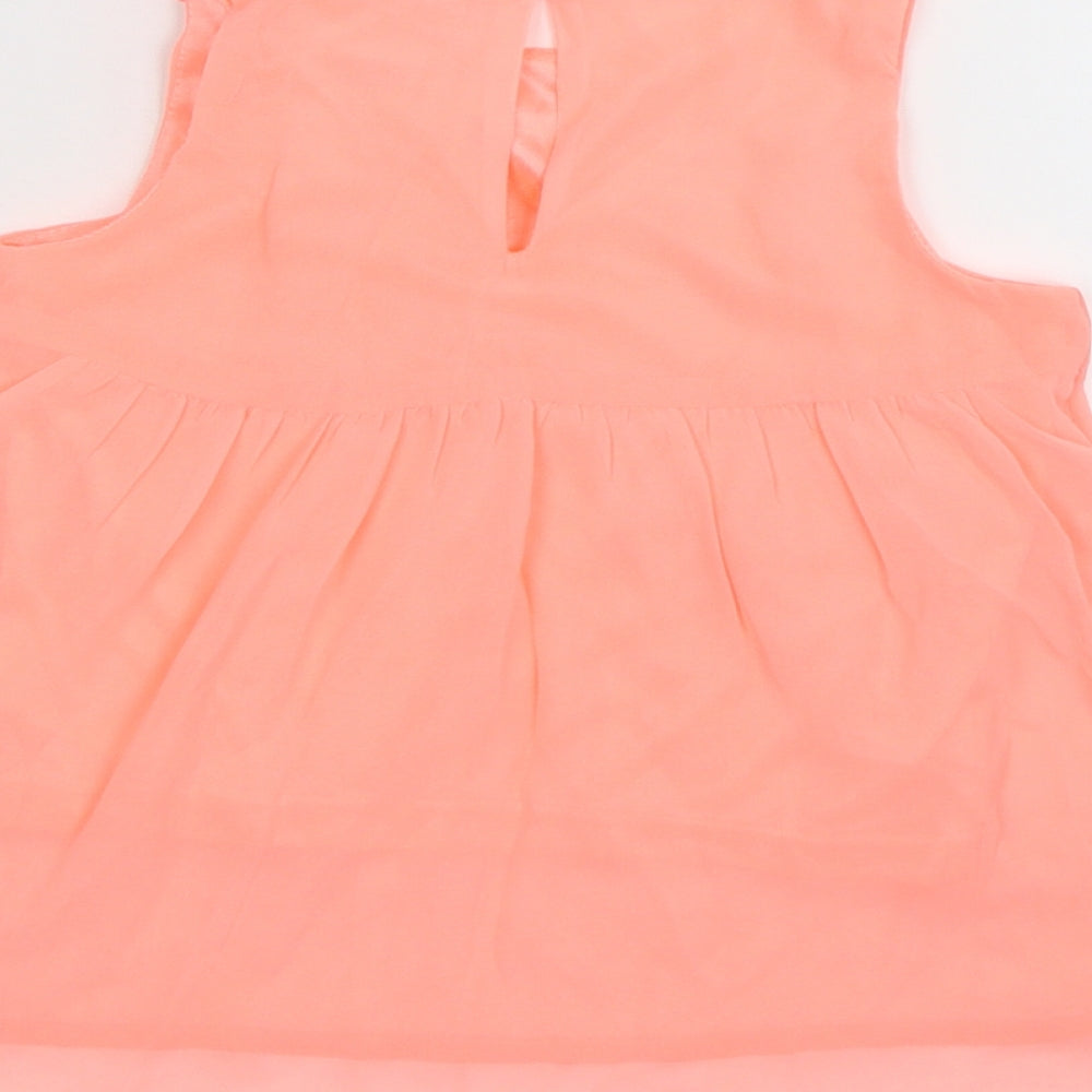 H&M Girls Pink   Fit & Flare  Size 3-4 Years