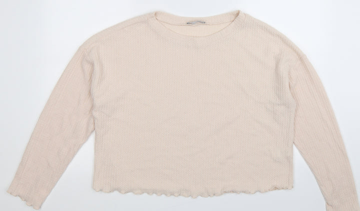 New Look Womens Beige   Top Pyjama Top Size L