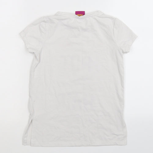 Dreamworks Girls White   Pullover T-Shirt Size S