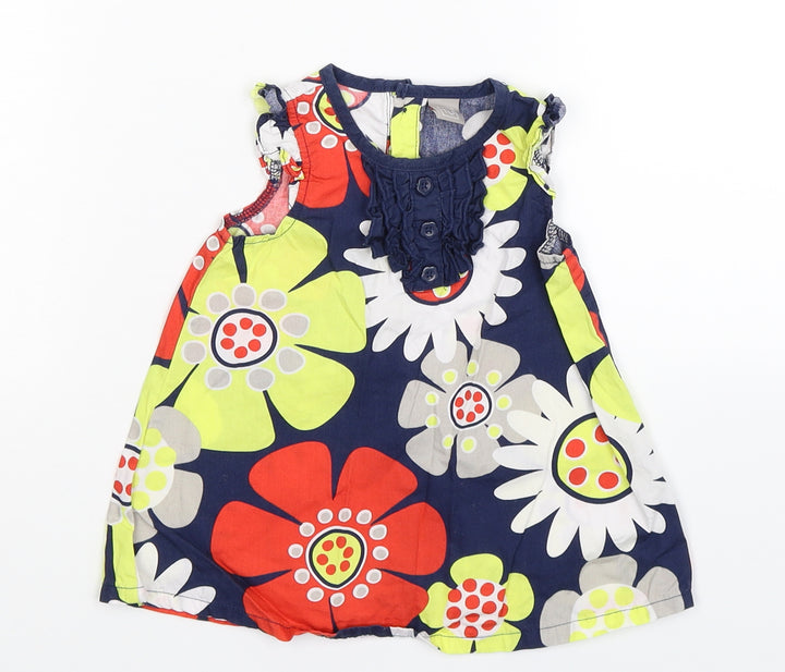 TU Girls Multicoloured Floral  Fit & Flare  Size 3-6 Months