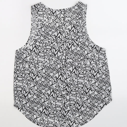 Atmosphere Womens White   Basic Tank Size 10