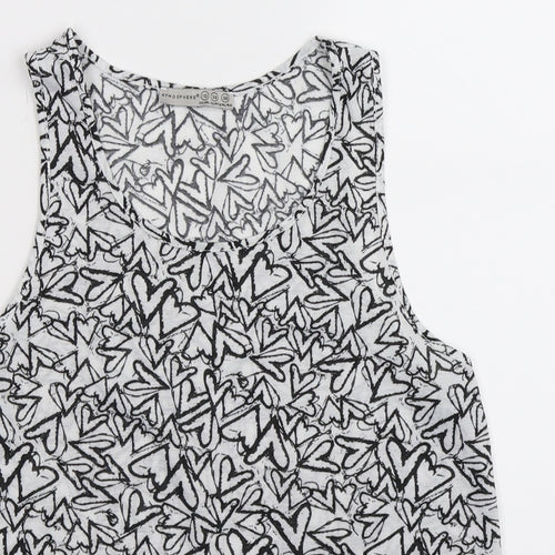 Atmosphere Womens White   Basic Tank Size 10
