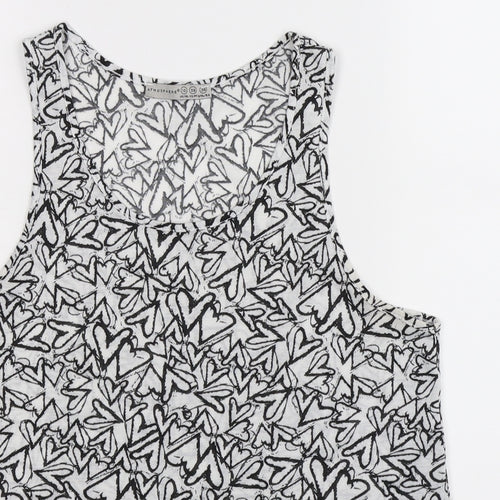 Atmosphere Womens White   Basic Tank Size 10