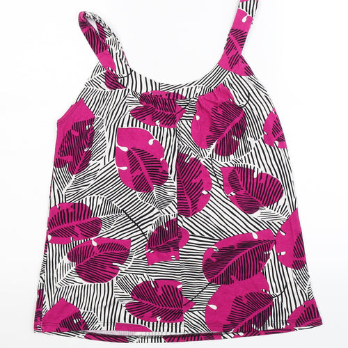 Wallis Womens Multicoloured Floral  Basic Tank Size 10
