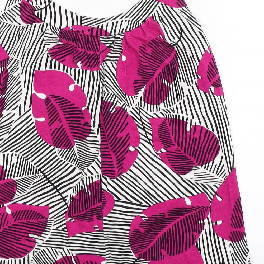 Wallis Womens Multicoloured Floral  Basic Tank Size 10