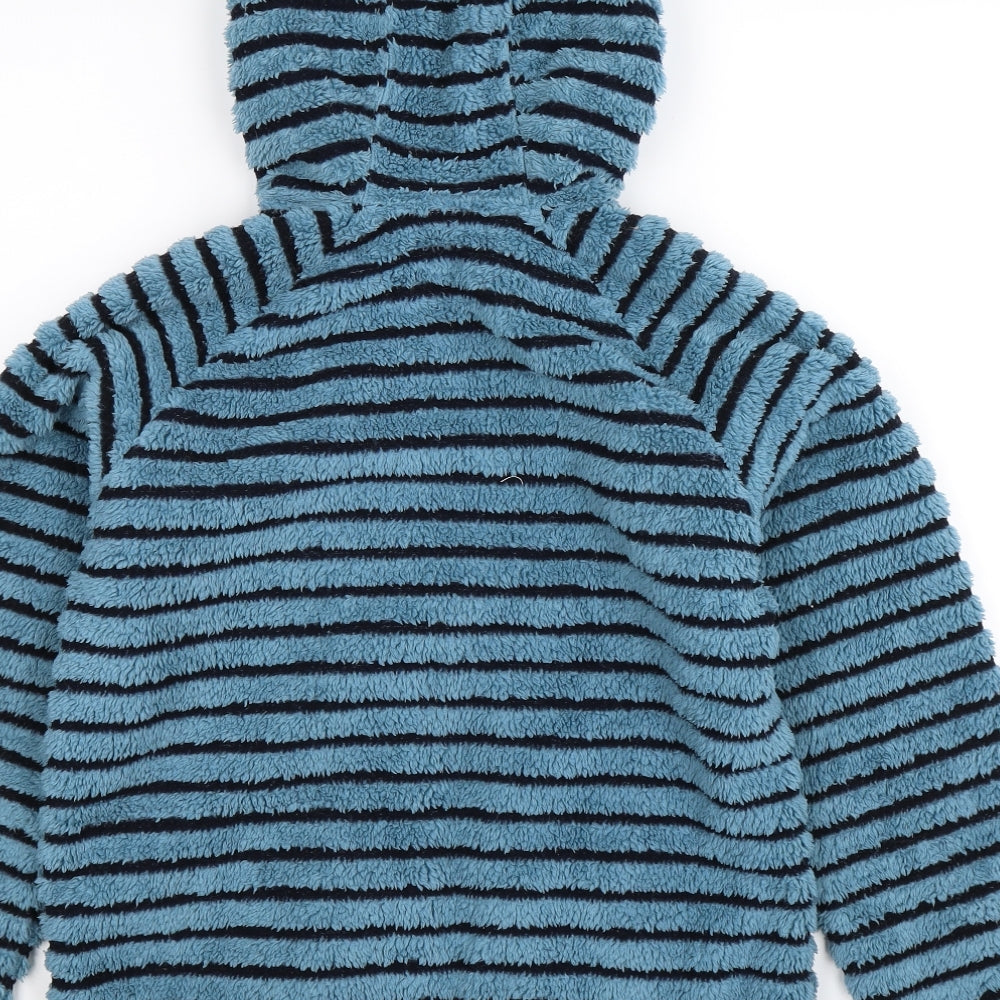 HiGear Boys Blue Striped Fleece Jacket  Size 14-15 Years