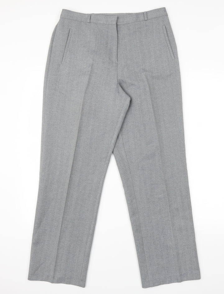 BHS Womens Grey Sweatpants Trousers Size 12 L27 in