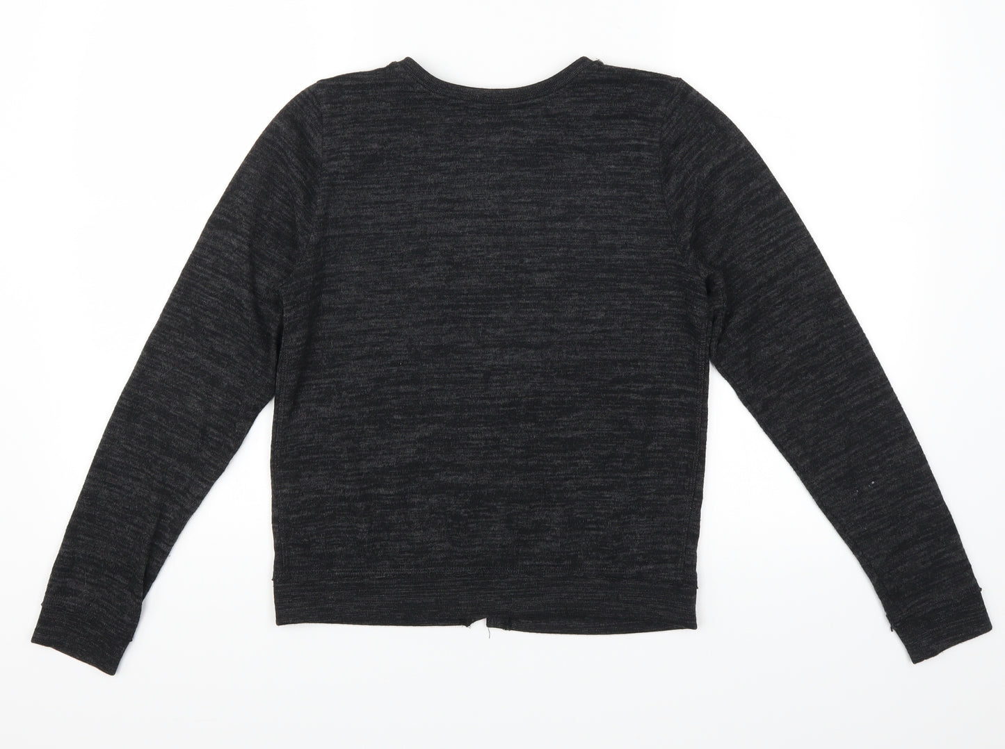 H&M Girls Black   Cardigan Jumper Size 14 Years