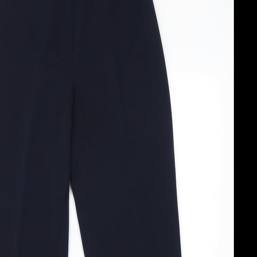 AMARANTO Womens Blue   Trousers  Size 12 L30 in