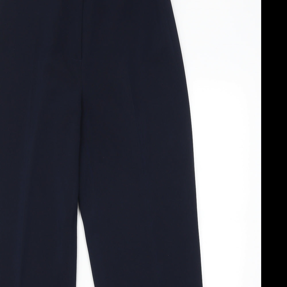 AMARANTO Womens Blue   Trousers  Size 12 L30 in