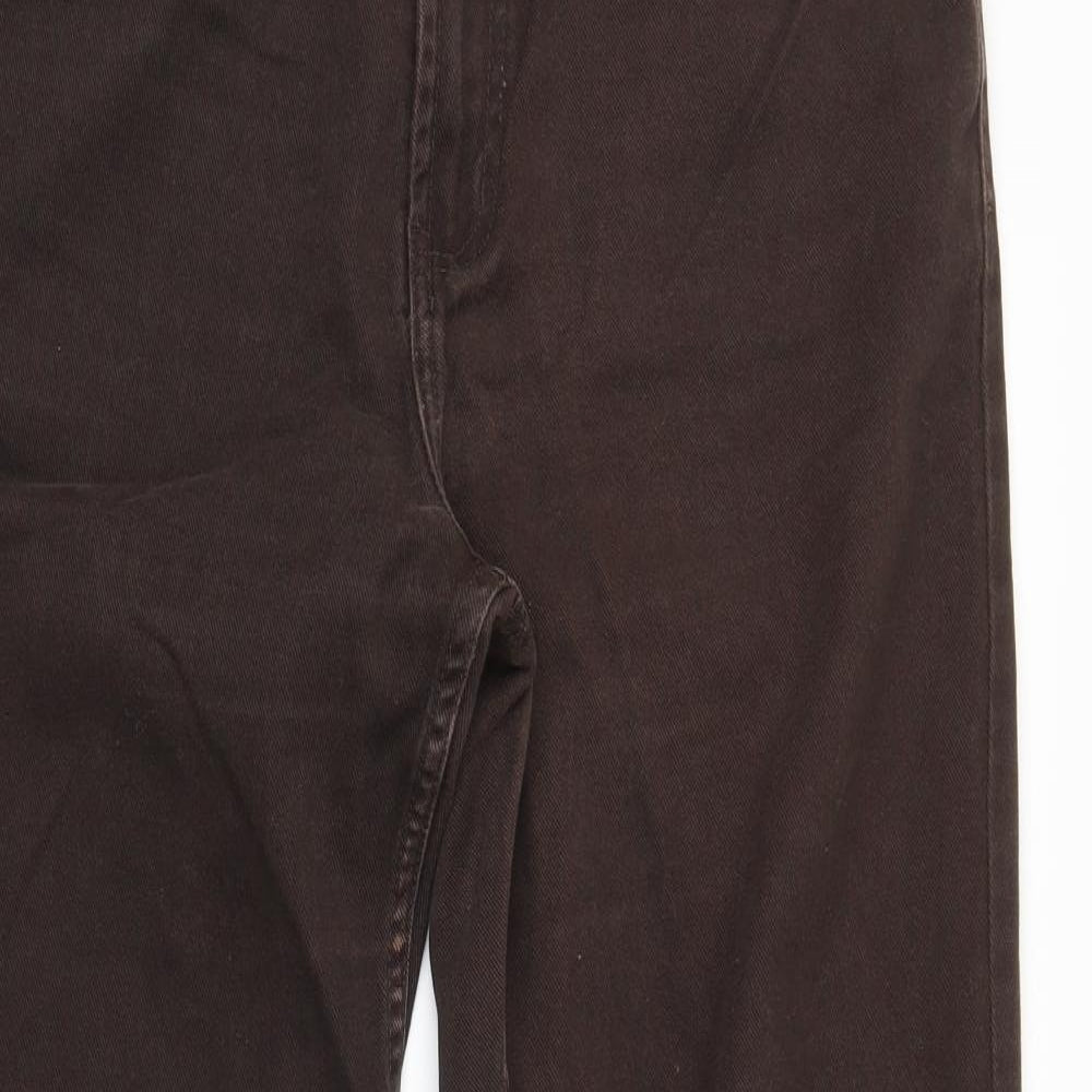 Denim Co  Mens Brown   Straight Jeans Size 34 L32 in