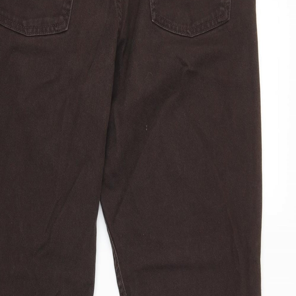 Denim Co  Mens Brown   Straight Jeans Size 34 L32 in