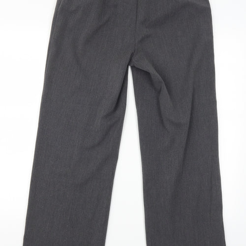 slimma Womens Grey   Trousers  Size 10 L28 in